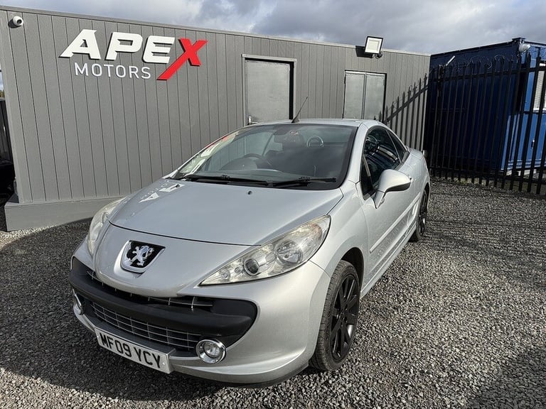 2009 Peugeot 207 CC 1.6 16v GT Convertible 2dr Petrol Manual (155 g/km, 120 bhp) Convertible Petr...