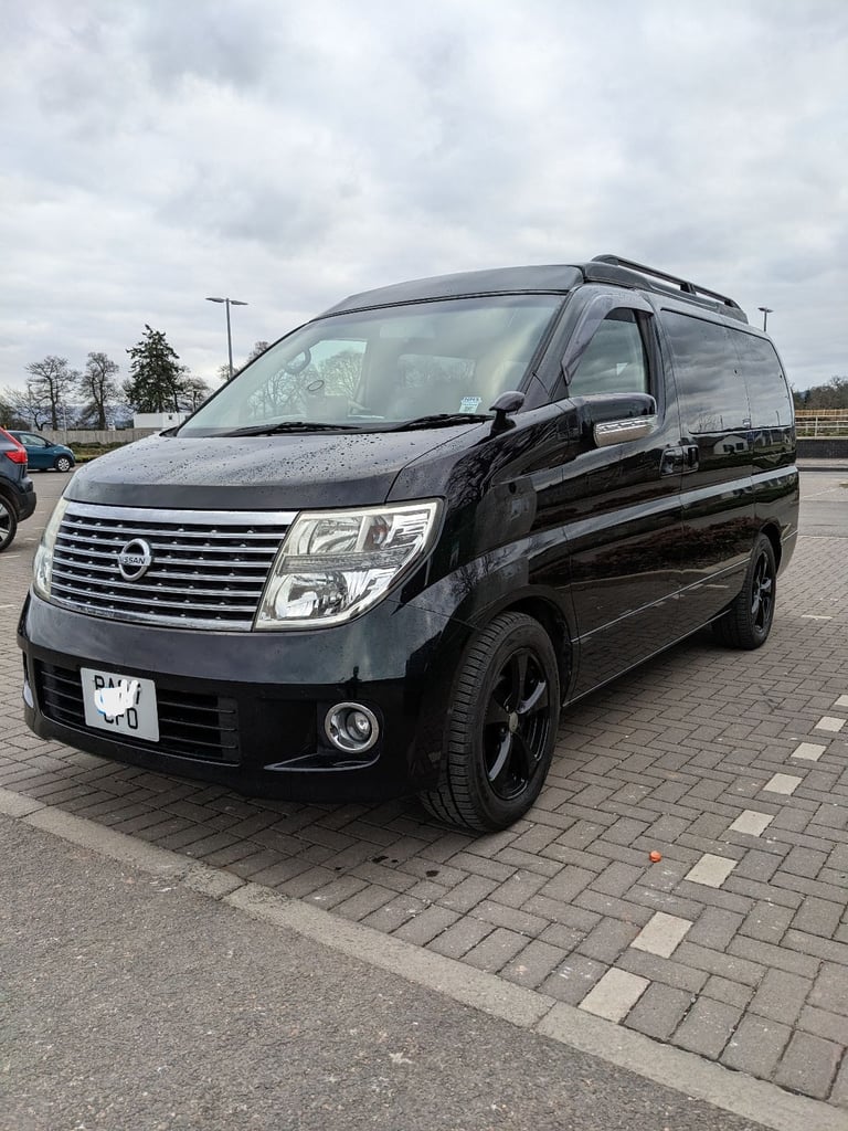 Nissan Elgrand Camper Van Conversion (LPG)  2007, 3490 (cc)