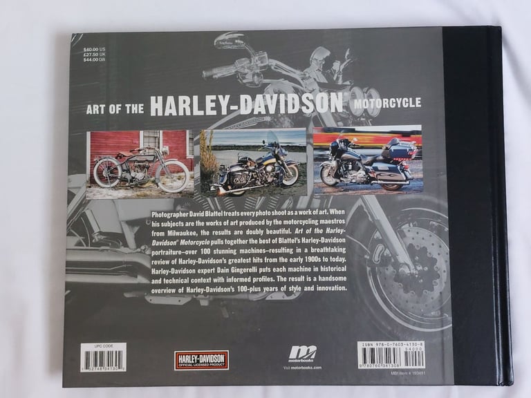 Various Harley Davidson books