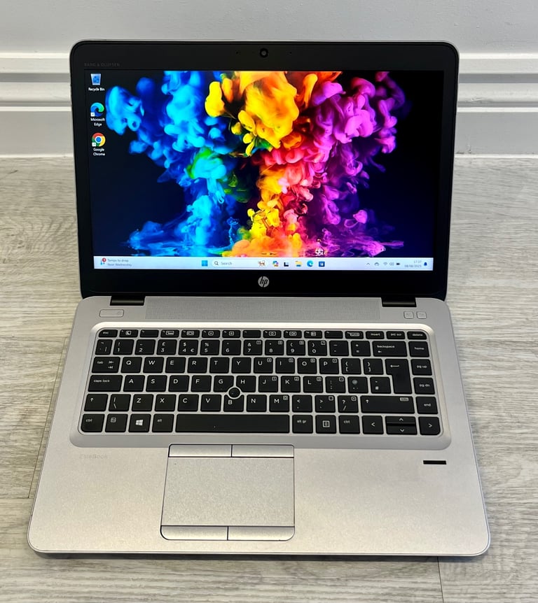 image for FAST SSD HP 14” INTEL I7 7TH GEN LAPTOP 8GB RAM 256GB SSD WIN 11 USB C