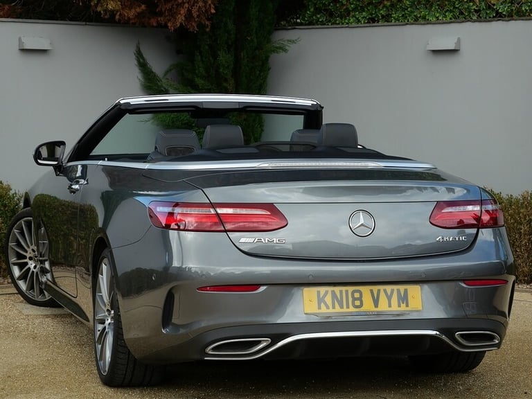 2018 Mercedes-Benz E Class E220d AMG Line Premium 2dr 9G-Tronic CONVERTIBLE DIESEL Automatic