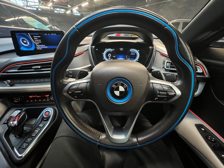 2016 BMW i8 1.5 7.1kWh Auto 4WD Euro 6 (s/s) 2dr COUPE Petrol/Electric Hybrid Automatic