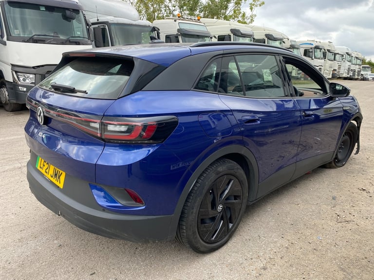 2021 VOLKSWAGEN ID4 LIFE SUV PRO PERFORMANCE ELECTRIC DAMAGED SALVAGE 