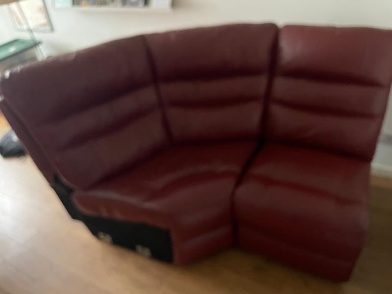 Leather Settee