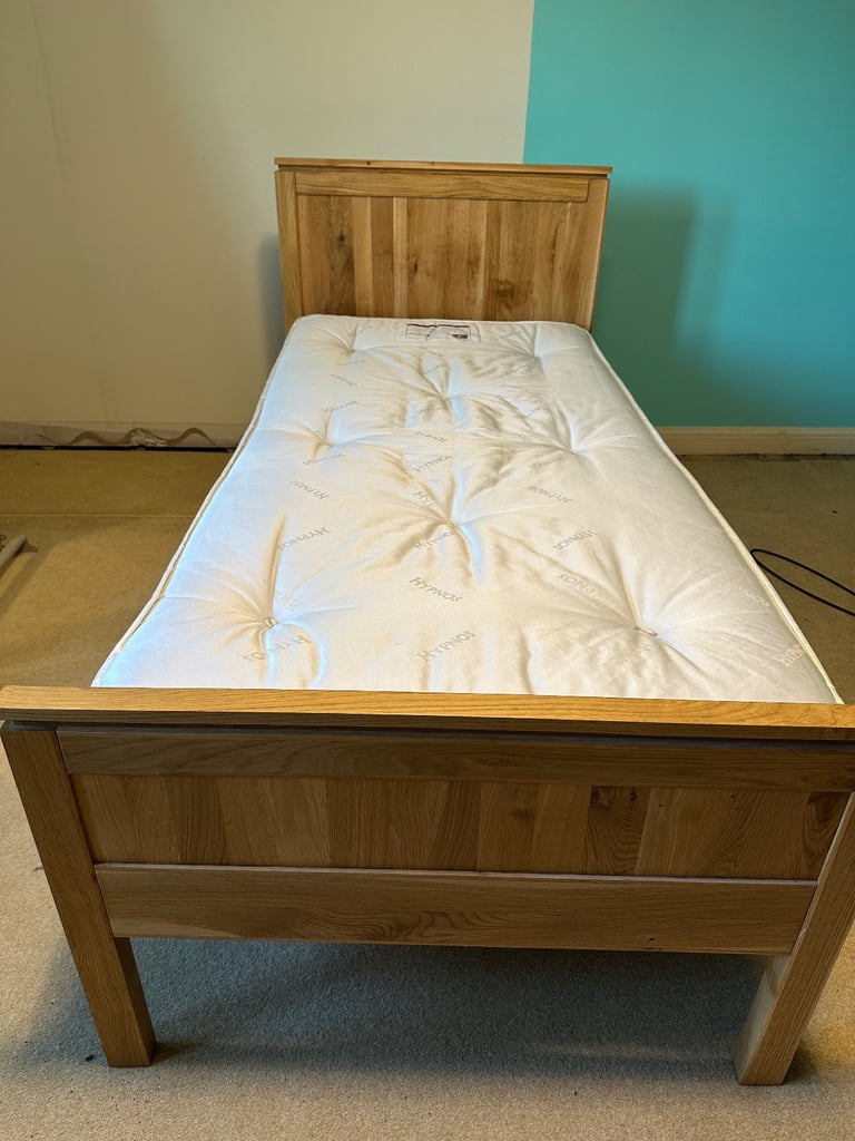 Oak Furniture Land Single Bed with Mattress