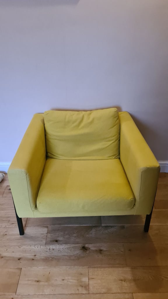 image for Ikea yellow armchair