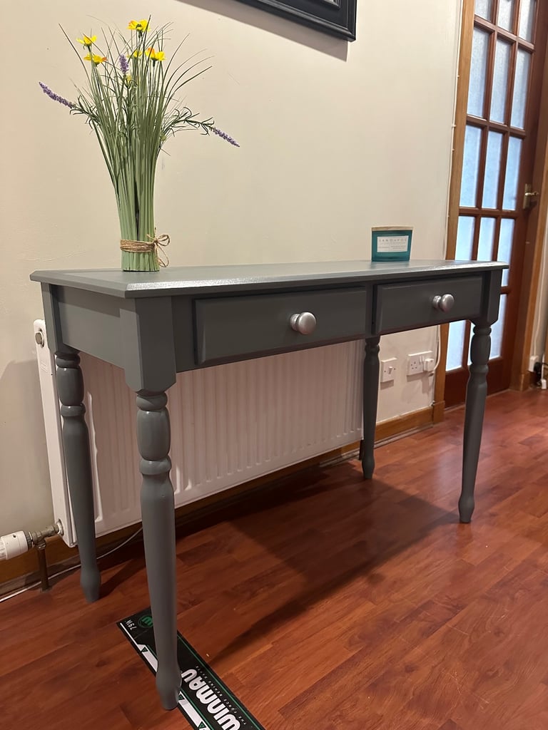 Grey Console Table - Can Deliver