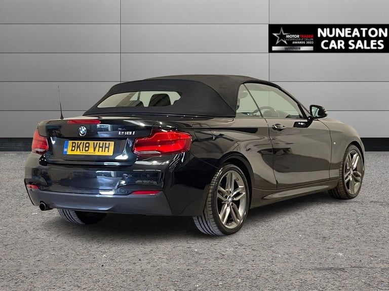 2018 BMW 2 Series 1.5 218i M Sport Convertible 2dr Petrol Auto Euro 6 (s/s) (136 ps) Convertible ...
