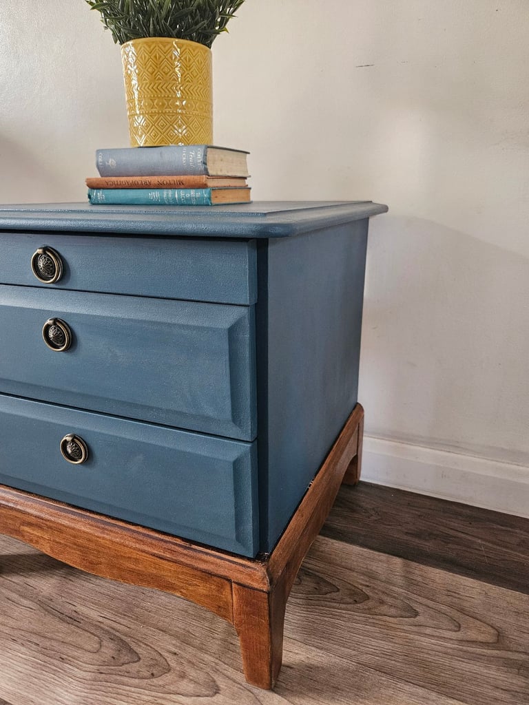 Stag bedside drawers by Vintage Revival