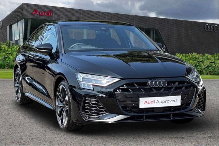 image for 2025 Audi A3 S3 TFSI Black Edition Quattro 4dr S Tronic Saloon Petrol Automatic