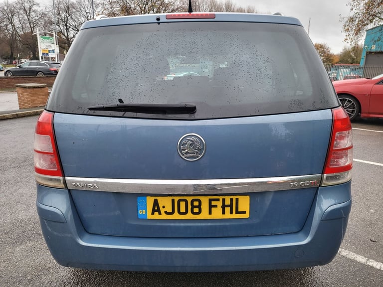 Vauxhall, ZAFIRA, MPV, 2008, Manual, 1910 (cc), 5 doors