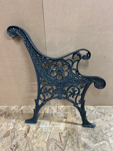 Cast iron bench sides new arrivals