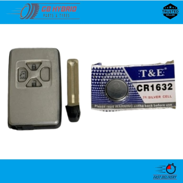 Toyota Estima Alphard Vellfire Remote Key Fob Unlocked (3 button)