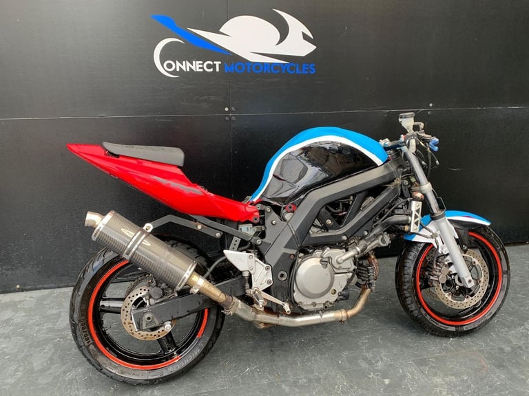 SUZUKI SV 650 TRACK PROJECT BIKE HPI CLEAR