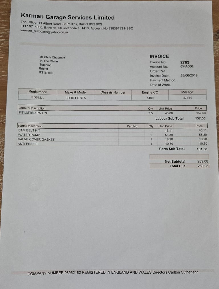 Ford, FIESTA, Hatchback, 2011, Manual, 1242 (cc), 5 doors