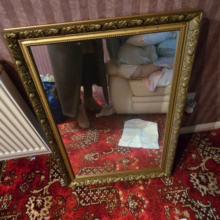 Large vintage mirror 