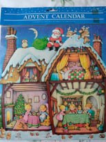 Bargain! Unused Retro Nostalgic Advent Calendar still in cellophane!! 