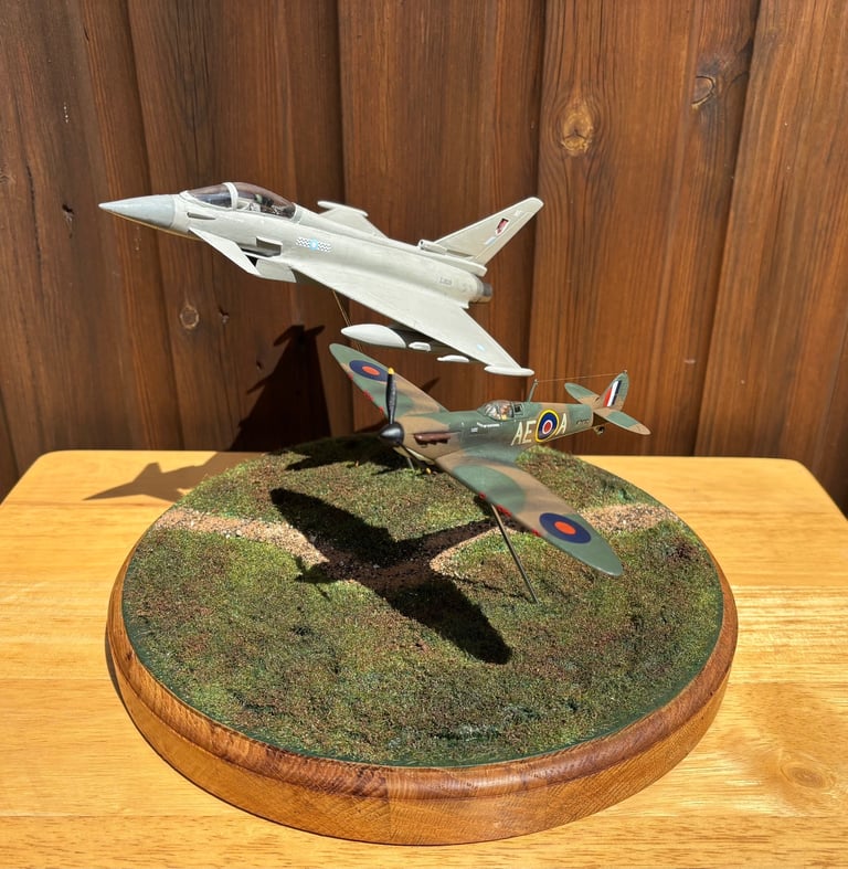 Handmade Model Aircraft Dioramas (prices in description)