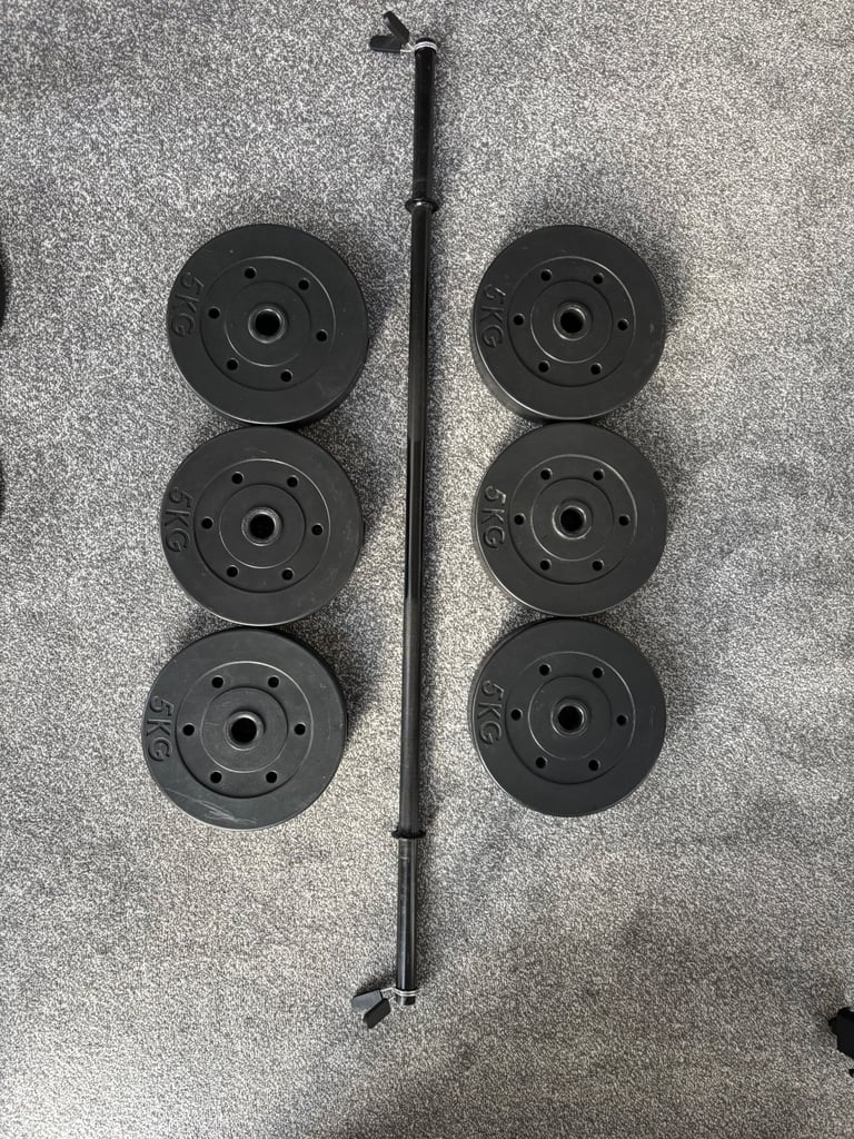 image for Barbell with plates