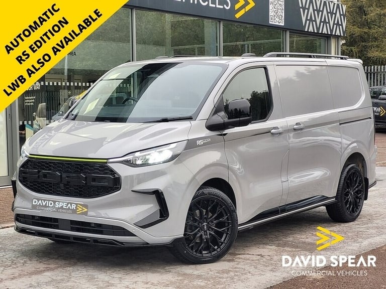 image for  Ford Transit Custom 130ps 300 RS Edition Limited Swb L1 with 20 Alloys, Air Con, Leather &amp; S...
