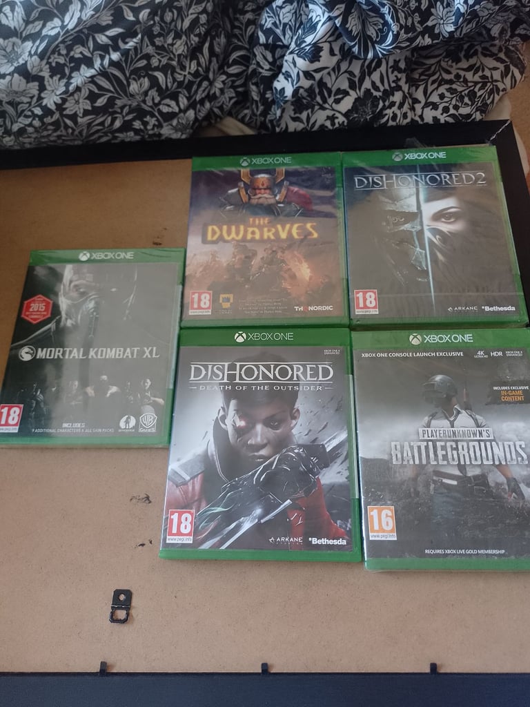 New and sealed Xbox one games prices in description 