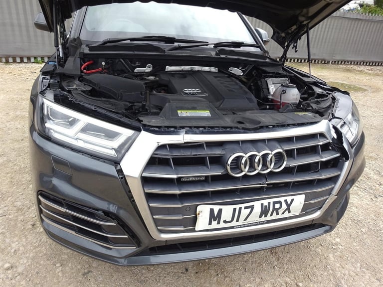 2017 17 REG AUDI Q5 S LINE TDI QUATTRO DIESEL AUTO DAMAGED REPAIRABLE SALVAGE