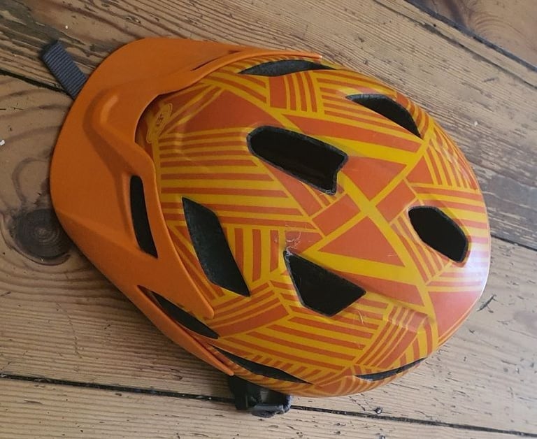 For sale is a Bell childrens bicycle helmet