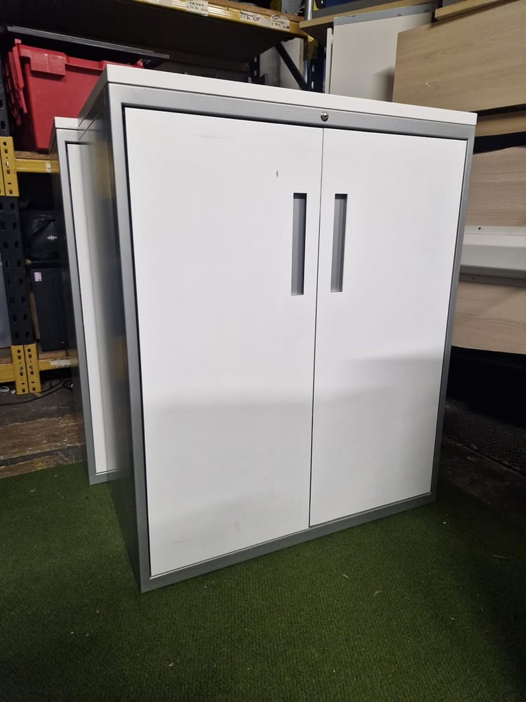 Double door metal cabinet cupboards (40 available)