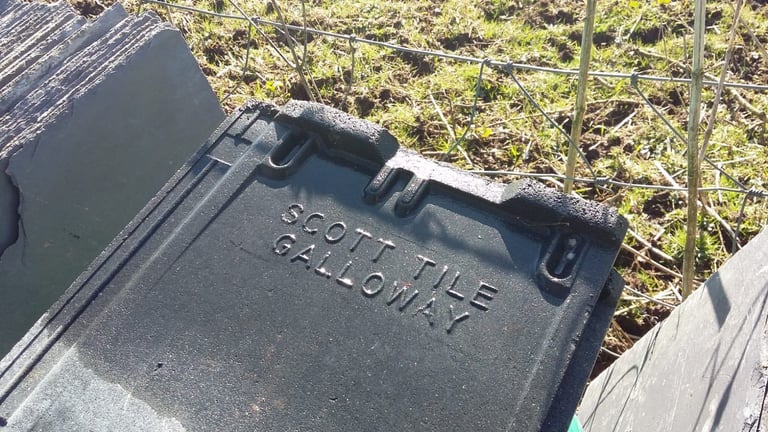 Bangor Blue Slates granite step scill roof ridge floor tiles chimney pot's brick reclaimed 