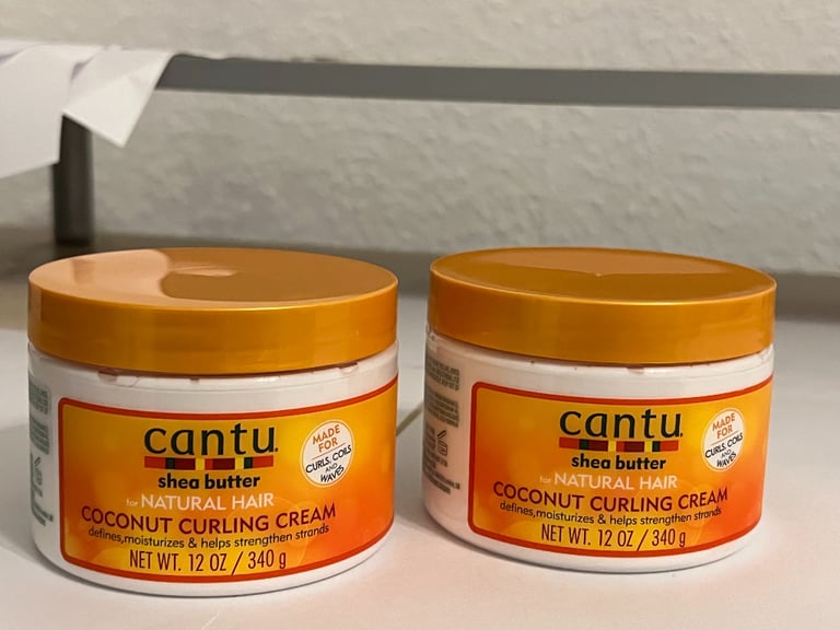CANTU SB Natural hair coconut curling cream