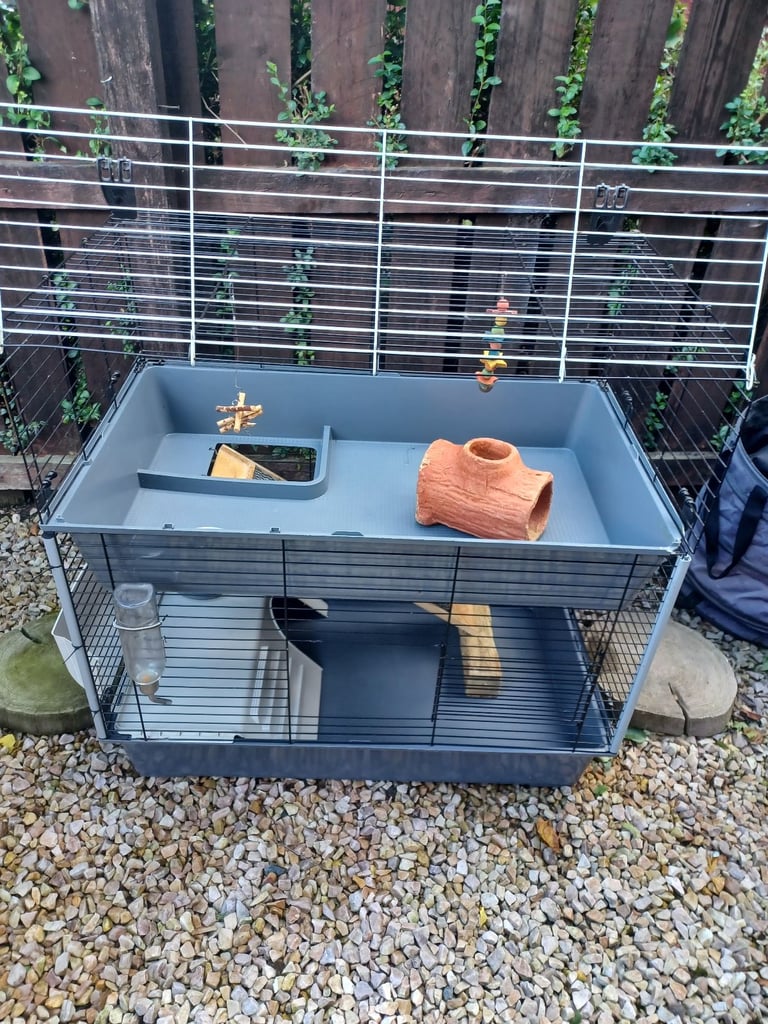 image for 2 Storey Guinea Pig Cage plus Extras 