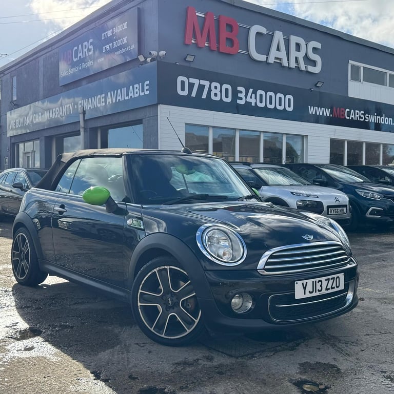 2013 MINI Convertible 1.6 Cooper D Euro 5 (s/s) 2dr CONVERTIBLE Diesel Manual