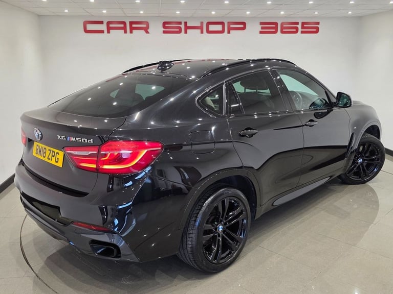 2018 18 BMW X6 3.0 M50D SUV 5DR DIESEL AUTO XDRIVE EURO 6 (S/S) (381 PS)