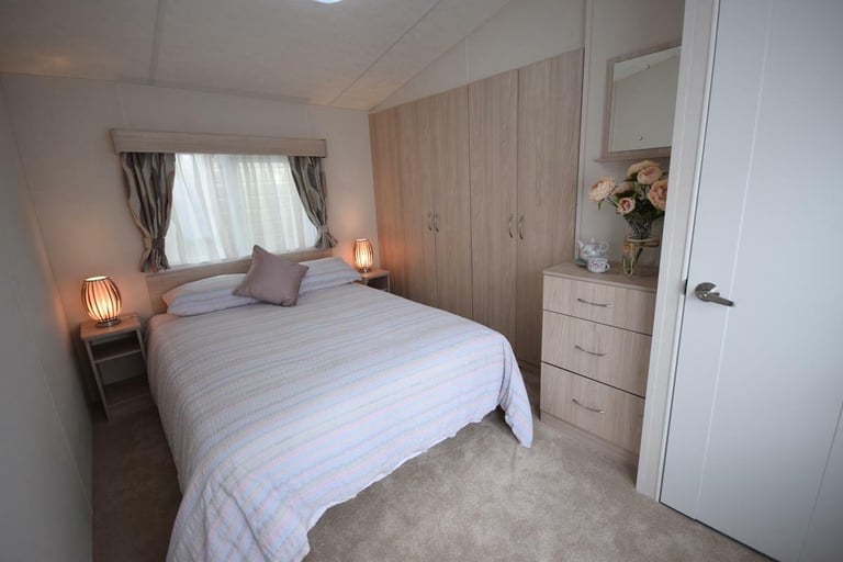 NEW Sunrise Lodge | Granny Annex | 38x12 with 2 beds | OFF SITE Mobile Cabin