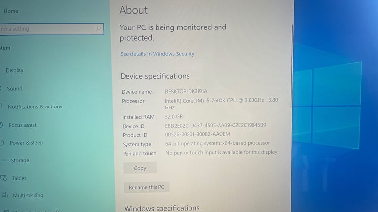 Gaming PC (i5-7600k, RTX 2070)