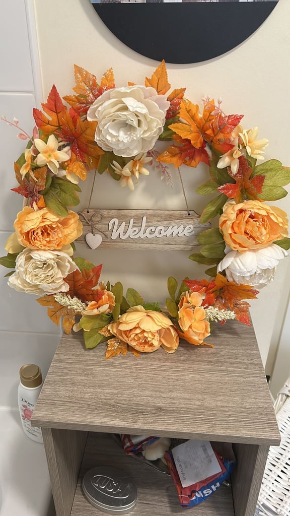 image for seasonal door wreath 