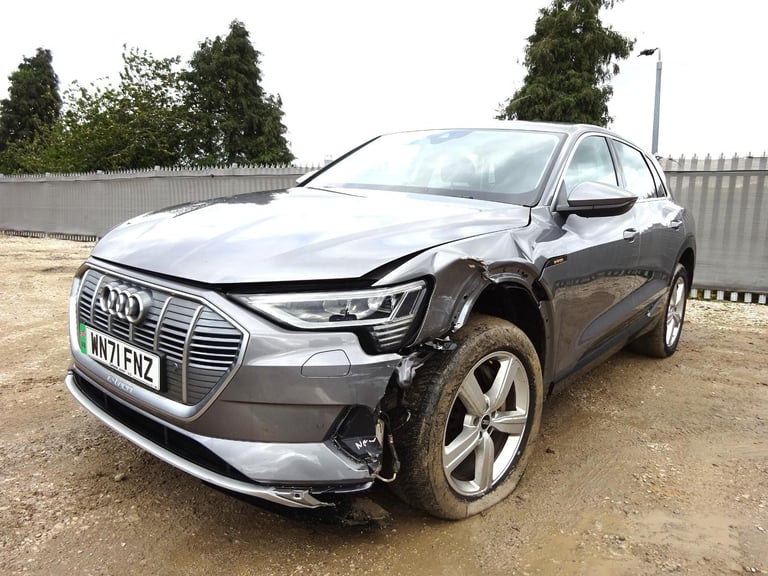 2021 71 REG AUDI E-TRON TECHNIK 55 QUATTRO ELECTRIC AUTO DAMAGED SALVAGE