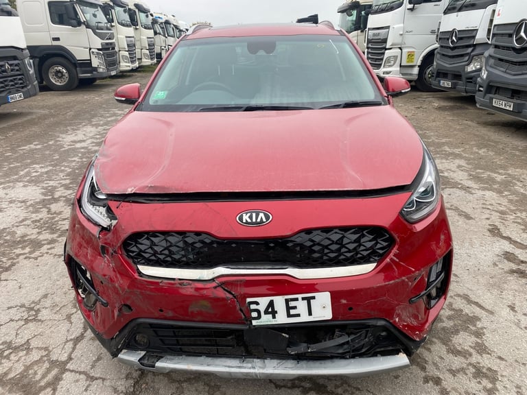 2021 KIA NIRO 4 HEV S-A HYBRID ELECTRIC 1.6 SUV AUTO CAT N DAMAGED SALVAGE