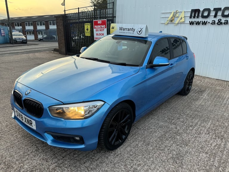 2018 BMW 1 Series 118i [1.5] Sport 5dr [Nav] HATCHBACK Petrol Manual