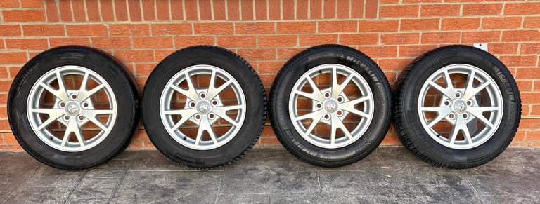 16” Alloy wheels & tyres, full set