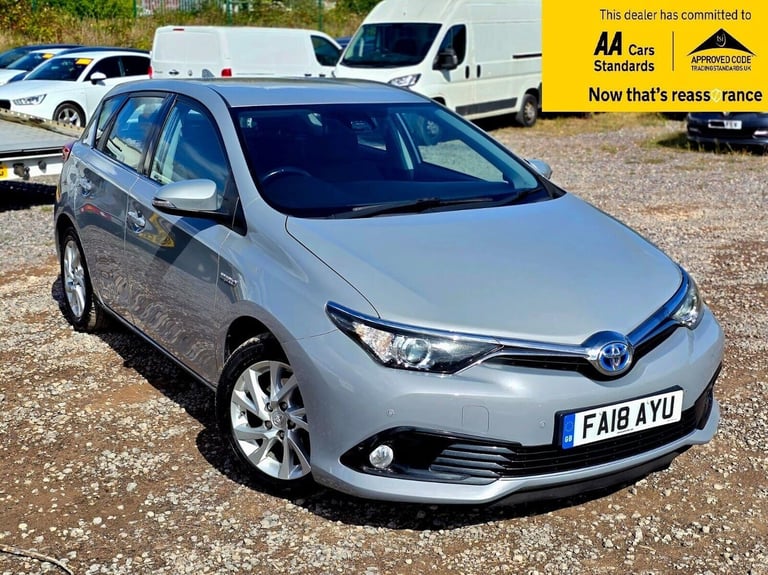 2018 Toyota Auris 1.8 VVT-h Icon CVT Euro 6 (s/s) 5dr Hatchback Hybrid Automatic