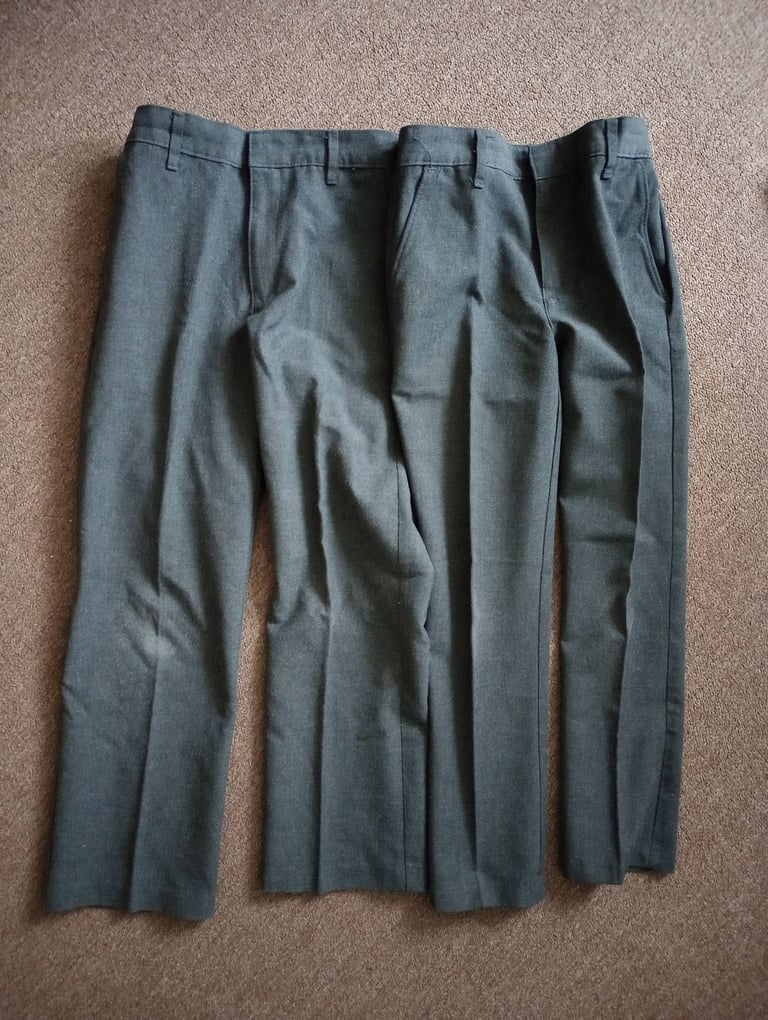 image for M&S and F&F School uniform grey trousers and shorts for 4-5, 5-6 and 7-8 years in good condition!