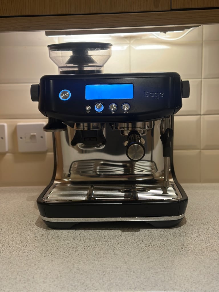 Sage Barista Pro - Black Espresso Coffee Machine 