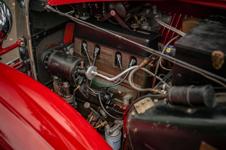 1938 MG VA  PETROL Manual