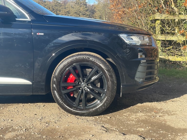 ULEZ COMPLIANT | 2017 AUDI Q7 S LINE V6 QUATTRO 7 SEATER SUV | 6 MONTHS WARRANTY