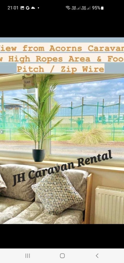Caravan for sale 8 berth trecco bay