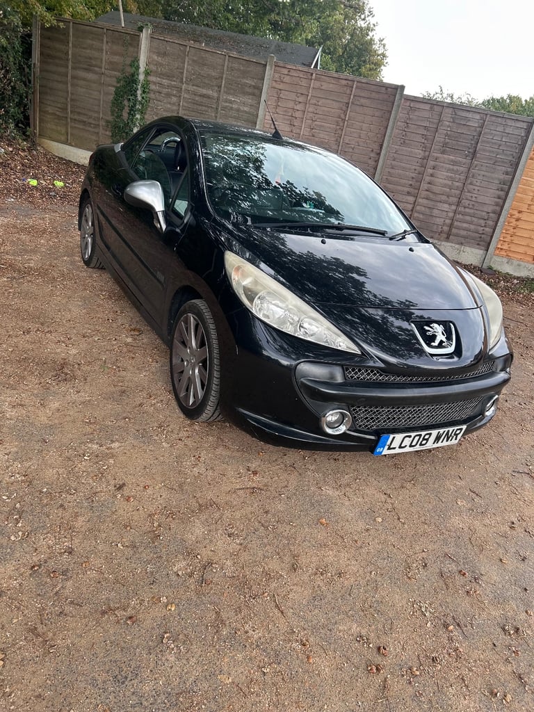 Cheap Peugeot, 207, Convertible, 2008, Manual, 1598 (cc),2 doors for sale in Havant, Hampshire