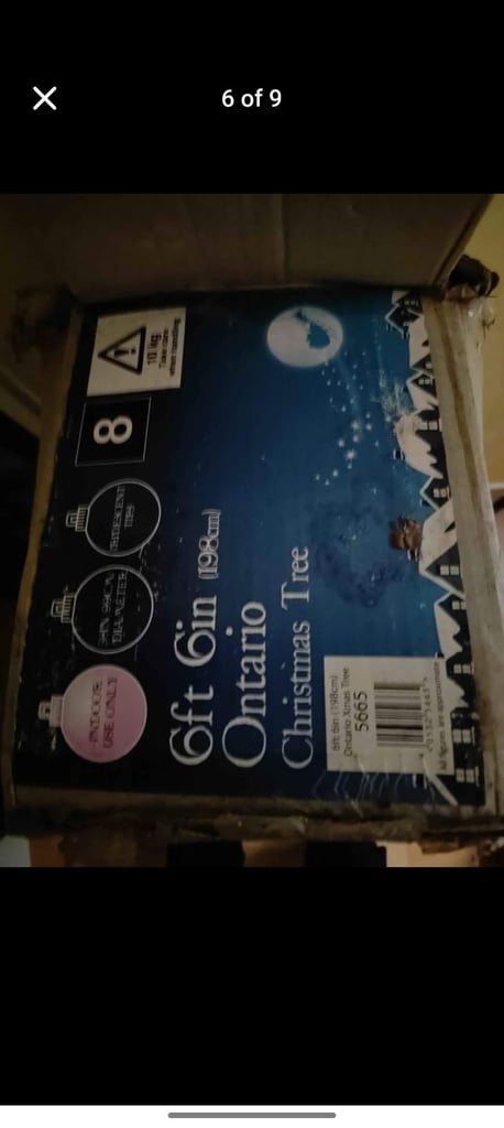 image for 6ft 6 Hinged Christmas Tree