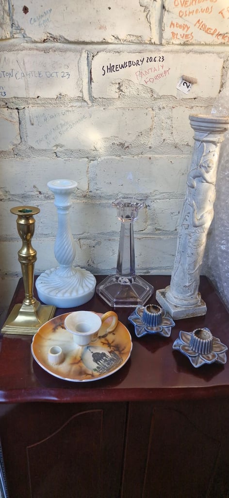 image for Collectible lot of candlesticks