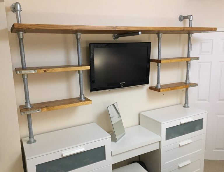 Scaffold shelves key clamp bedroom shelving industrial shelf